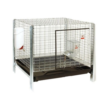 MILLER MFG Pet Lodge Rabbit Hutch Complete Kit 2381